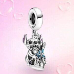 EUC Pandora Stitch Charm-Disney